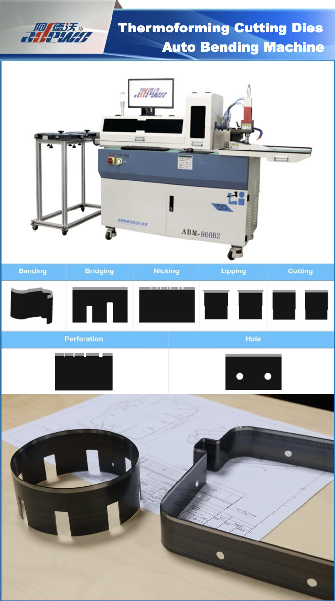 Mesin Bending Pemotong Mati Thermoforming