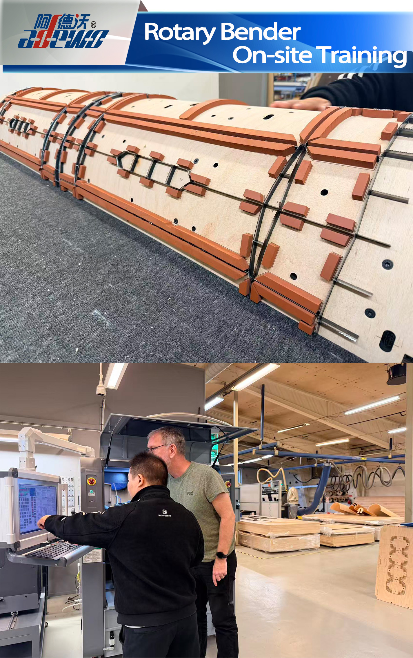 Pelatihan Rotary Bender di Tempat