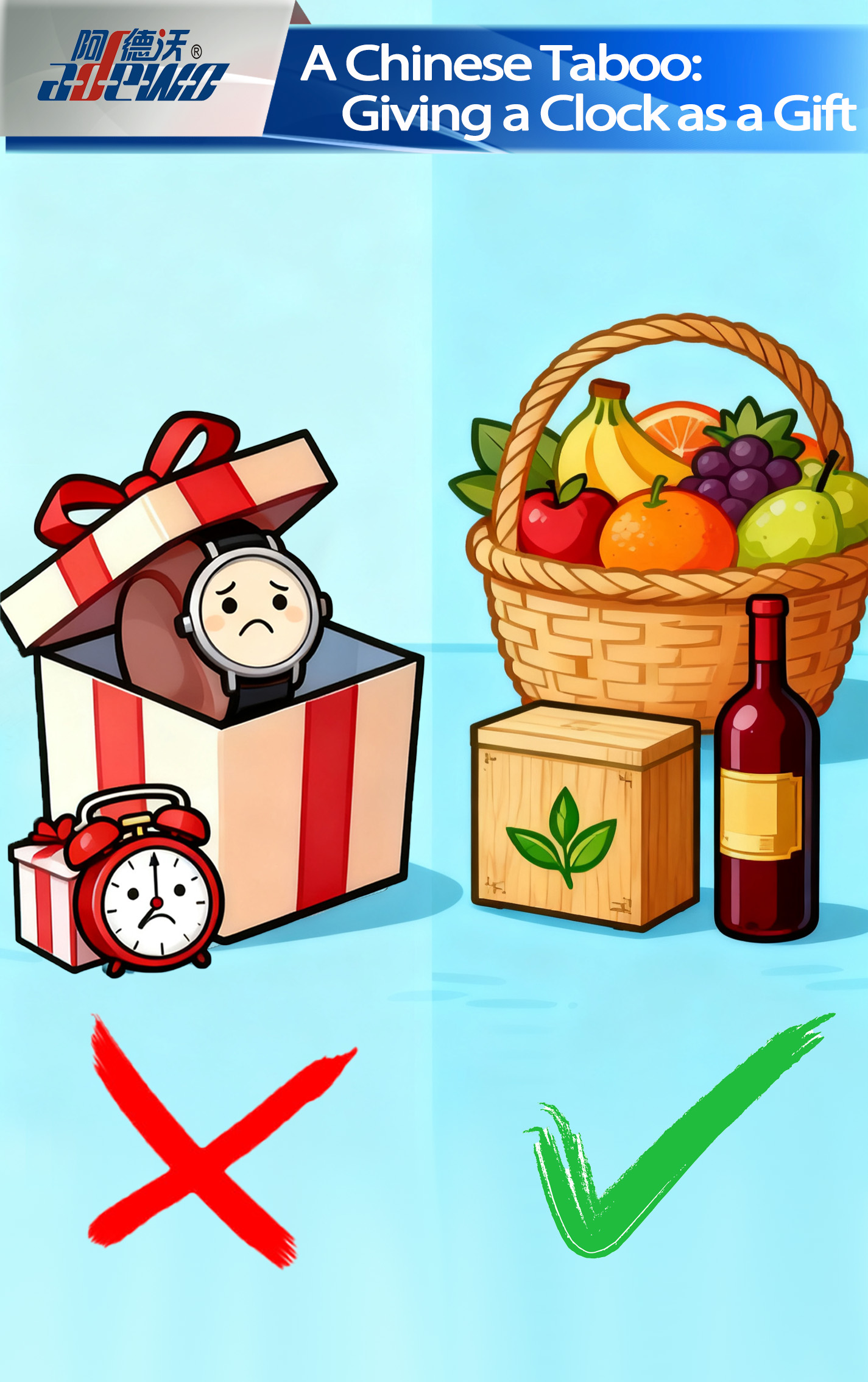 Tabu Tiongkok: Memberikan Jam sebagai Hadiah