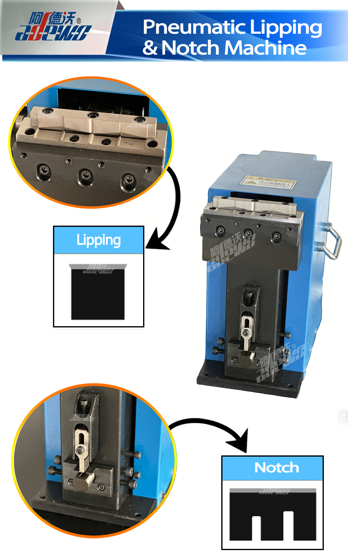 Mesin Lipping & Takik Pneumatik