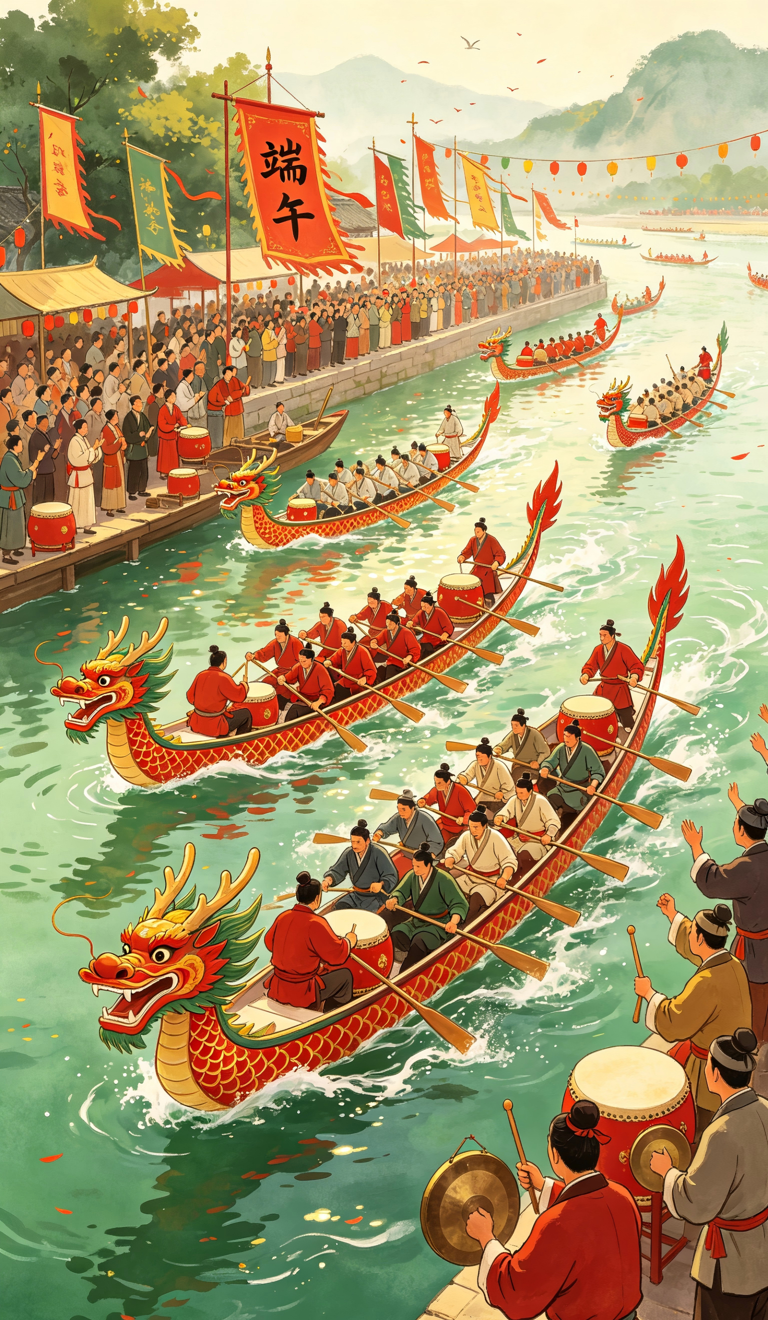 Festival Perahu Naga: Tradisi Tiongkok Kuno yang Menyenangkan