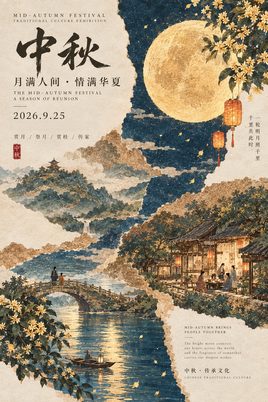 Bulan yang cerah tidak mengenal batas; kami berbagi kegembiraan reuni—Adewo mengucapkan Selamat Festival Pertengahan Musim Gugur.