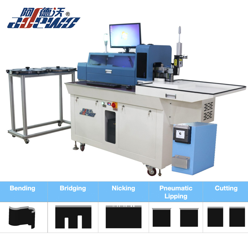 Mesin Bending Otomatis Cetakan Plastik Die Cut Aturan Tinggi