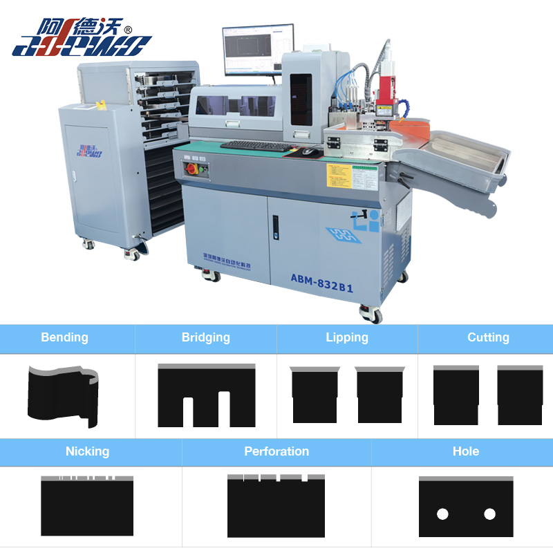 Aturan label stiker mesin bender otomatis